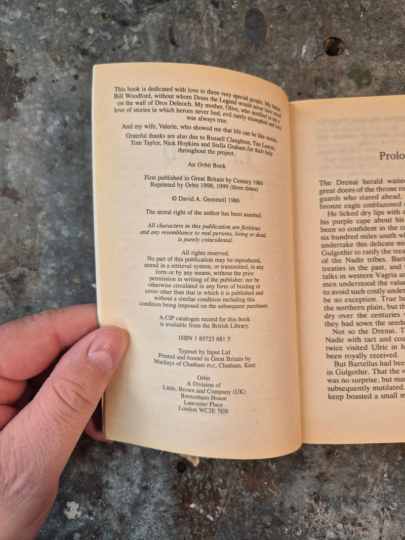 Legend - David Gemmell