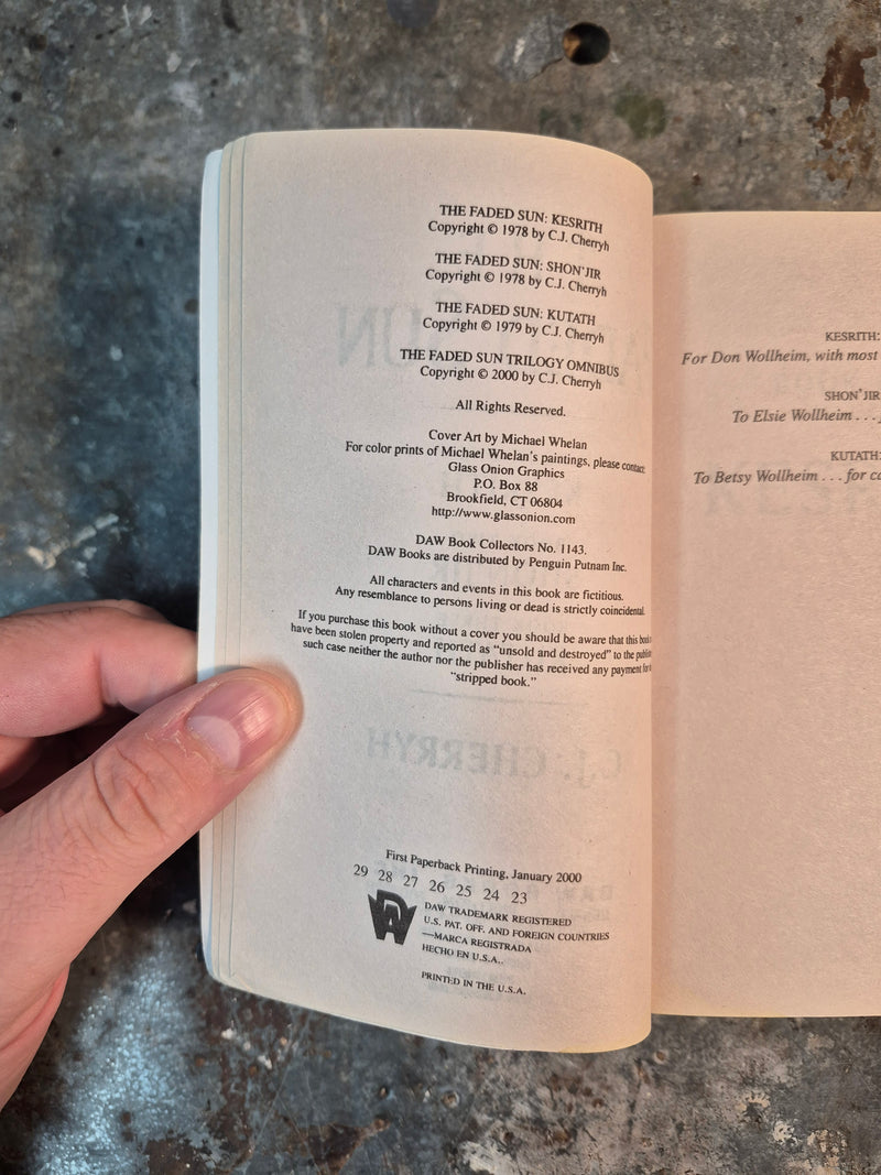 The Faded Sun Trilogy - C. J. Cherryh