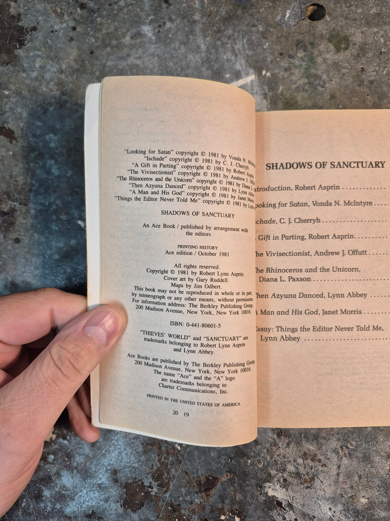 Thieves' World Book 3: Shadows Of Sanctuary - Robert Lynn Asprin & Lynn Abbey (editors)