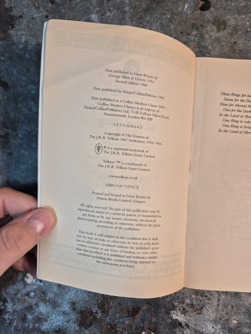 The Lord Of The Rings Part One: The Fellowship Of The Ring - J. R. R. Tolkien