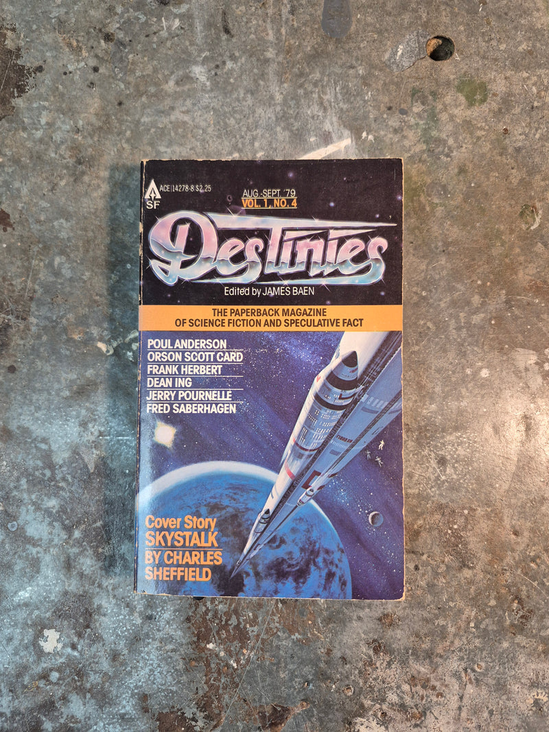 Destinies Vol 1 No. 4 Aug-Sep '79 - James Baen (editor)