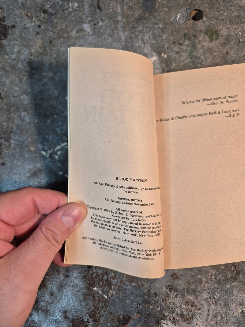 Swords Of Raemllyn 3: Blood Fountain - Robert E. Vardeman & Geo W. Proctor