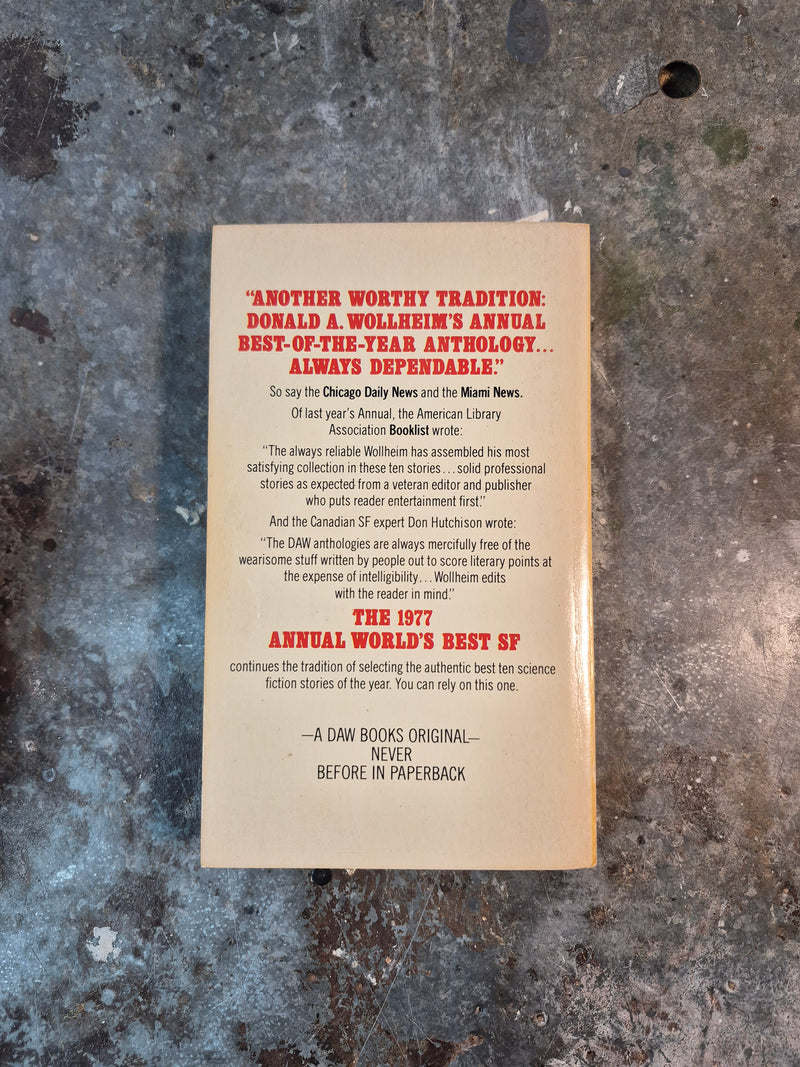 The 1977 Annual World's Best SF - Donald A. Wollheim (editor)