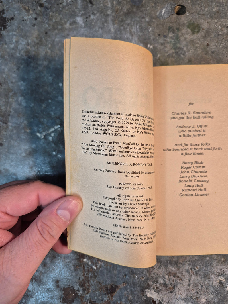 Mulengro - Charles de Lint