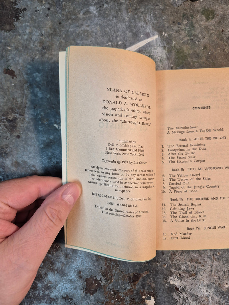 Ylana Of Callisto - Lin Carter