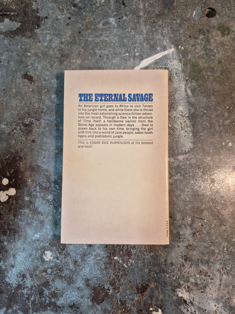 The Eternal Savage - Edgar Rice Burroughs