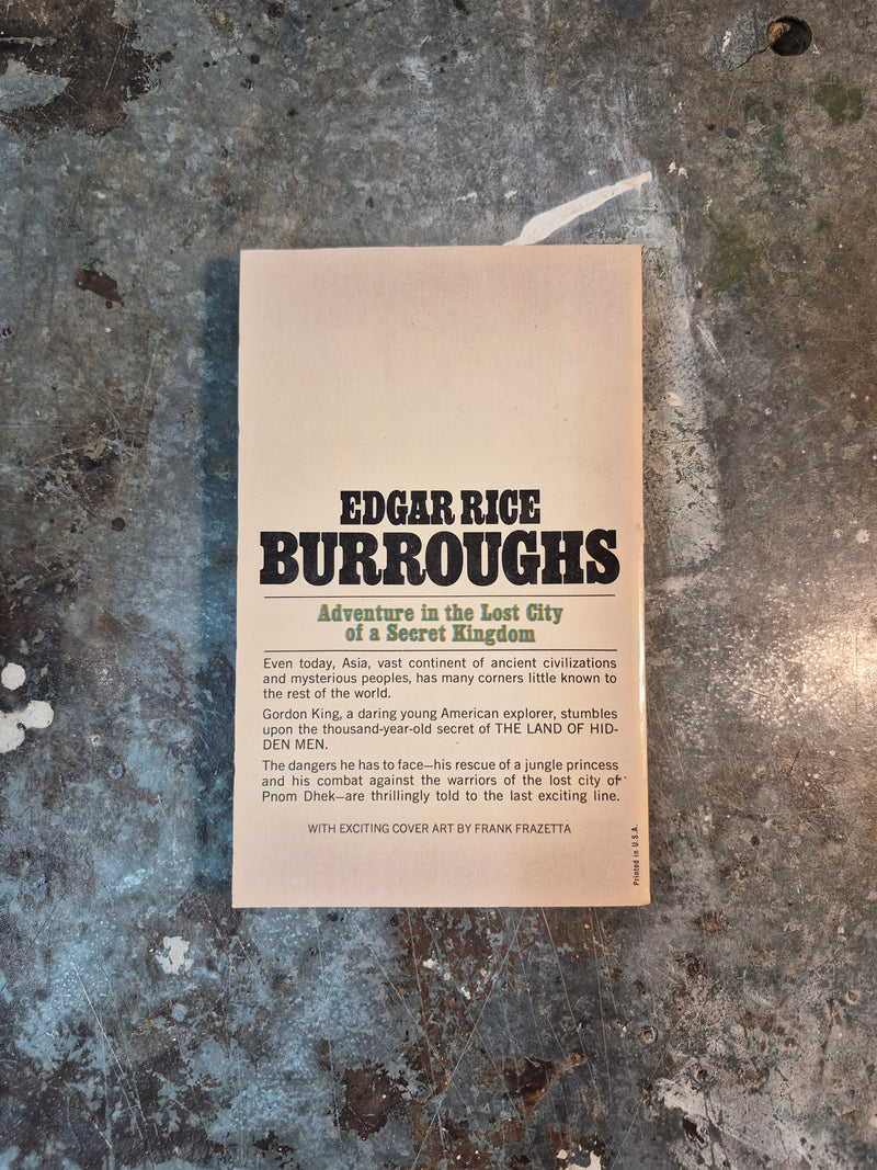 The Land Of Hidden Men - Edgar Rice Burroughs