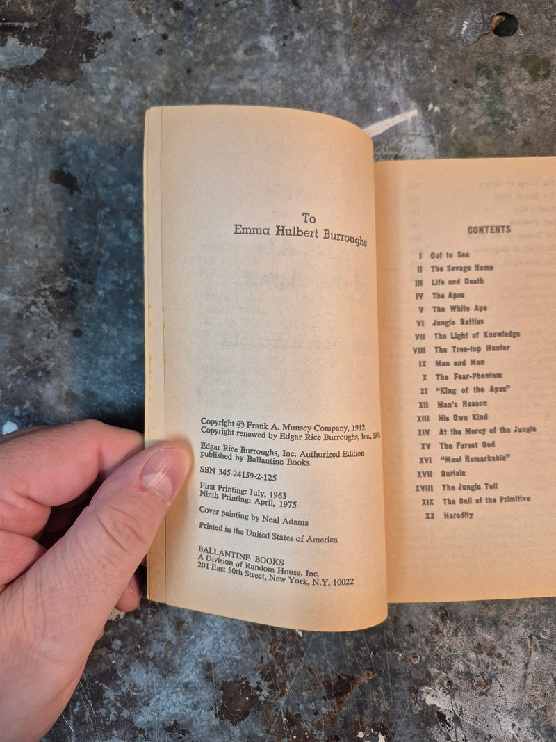 Tarzan Of The Apes - Edgar Rice Burroughs