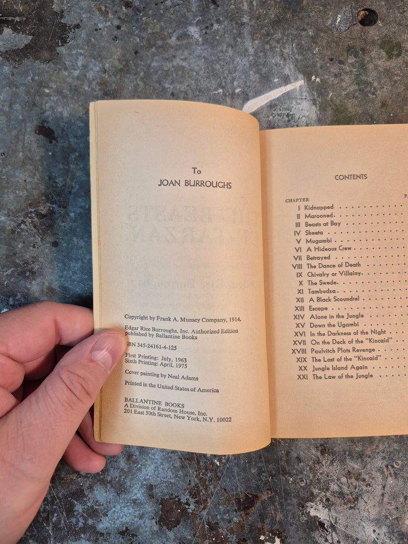 The Beasts Of Tarzan - Edgar Rice Burroughs