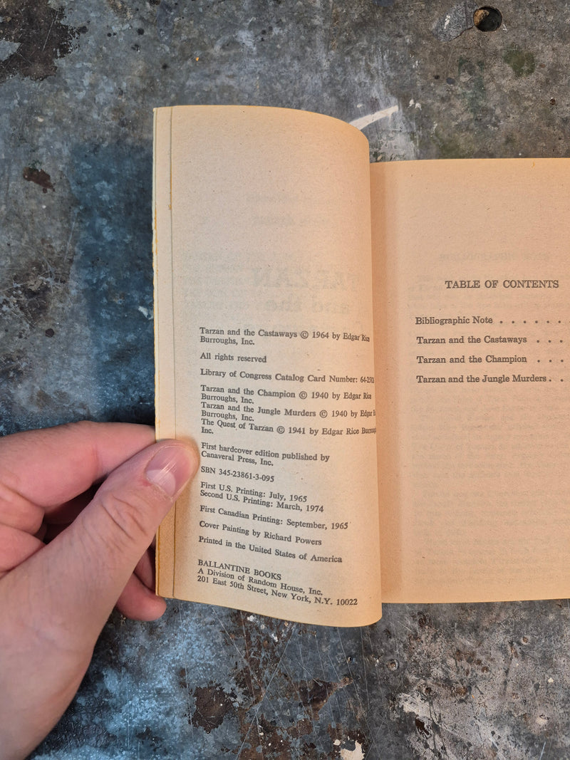 Tarzan And The Castaways - Edgar Rice Burroughs