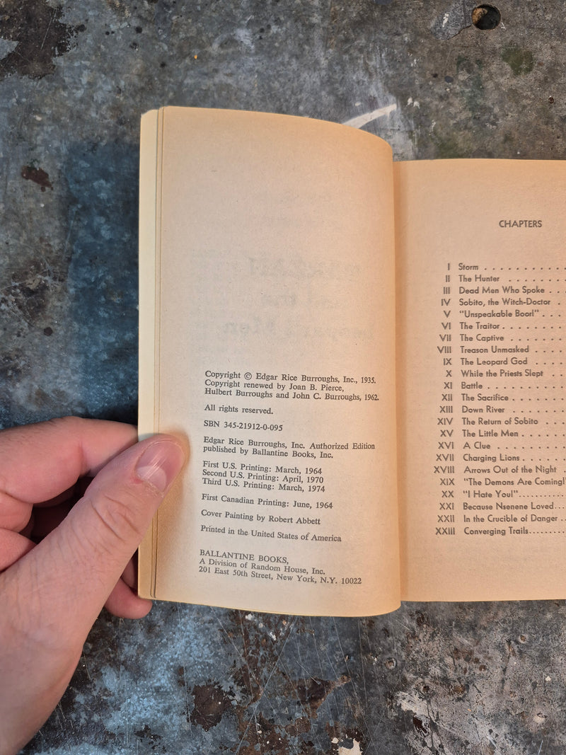 Tarzan And The Leopard Men - Edgar Rice Burroughs