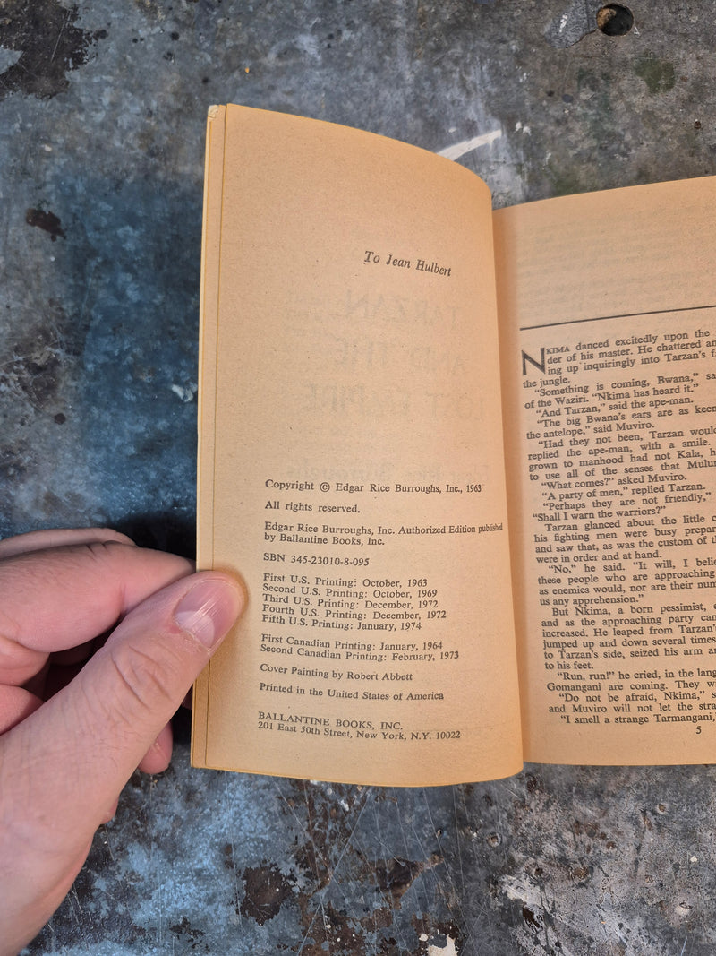 Tarzan And The Lost Empire - Edgar Rice Burroughs