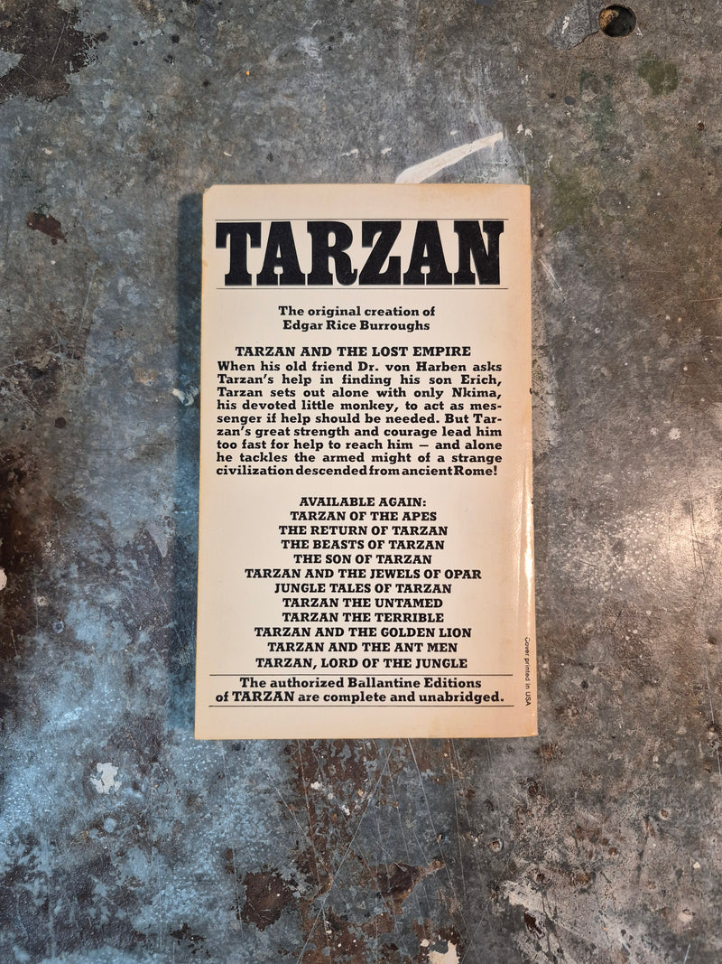 Tarzan And The Lost Empire - Edgar Rice Burroughs