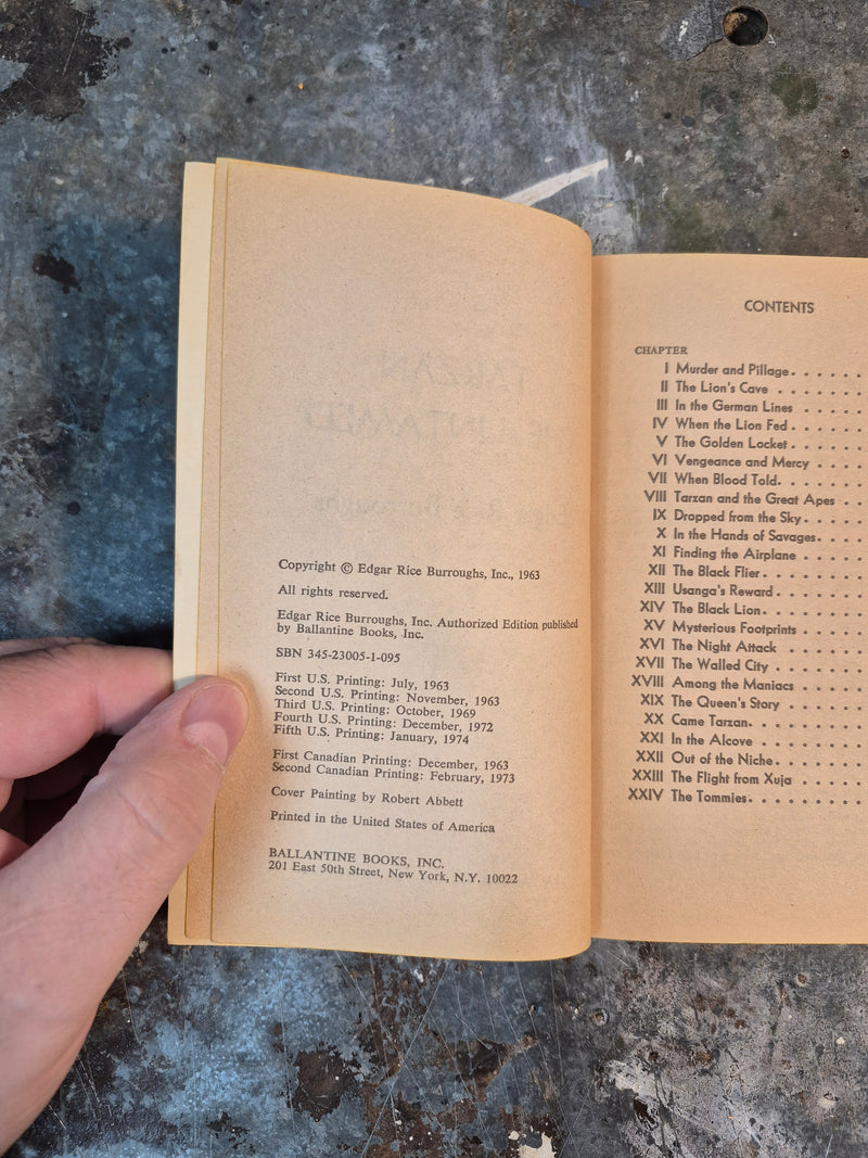 Tarzan The Untamed - Edgar Rice Burroughs