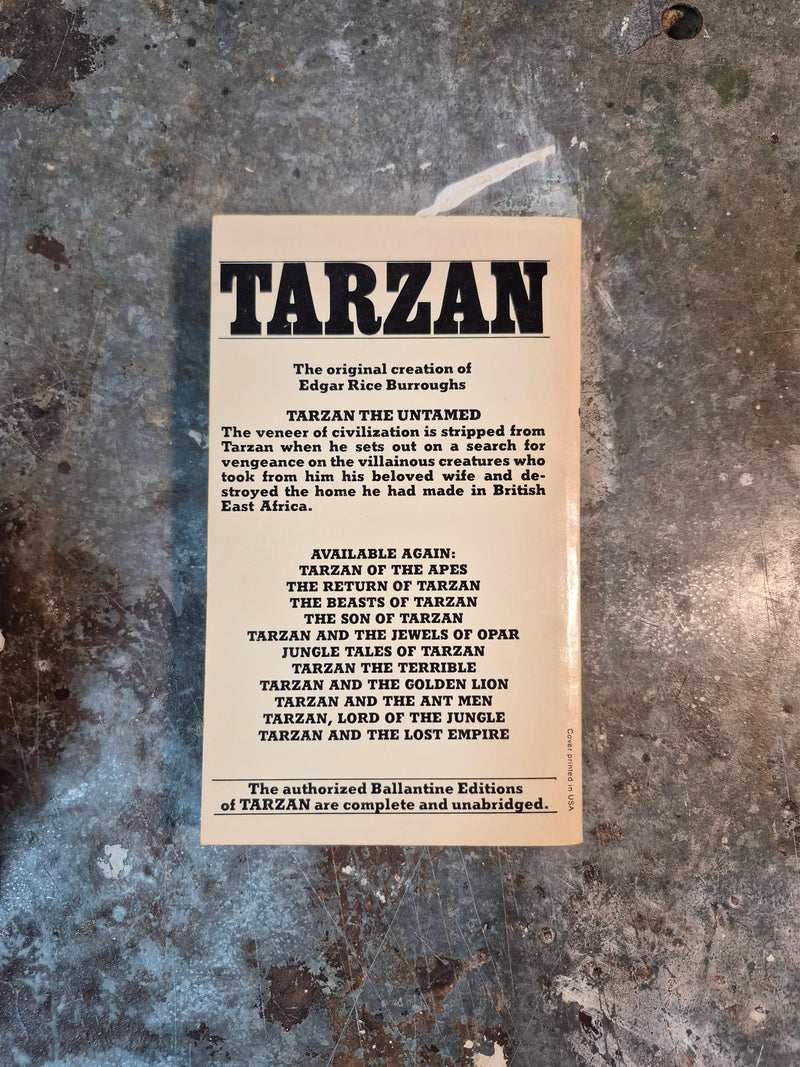 Tarzan The Untamed - Edgar Rice Burroughs