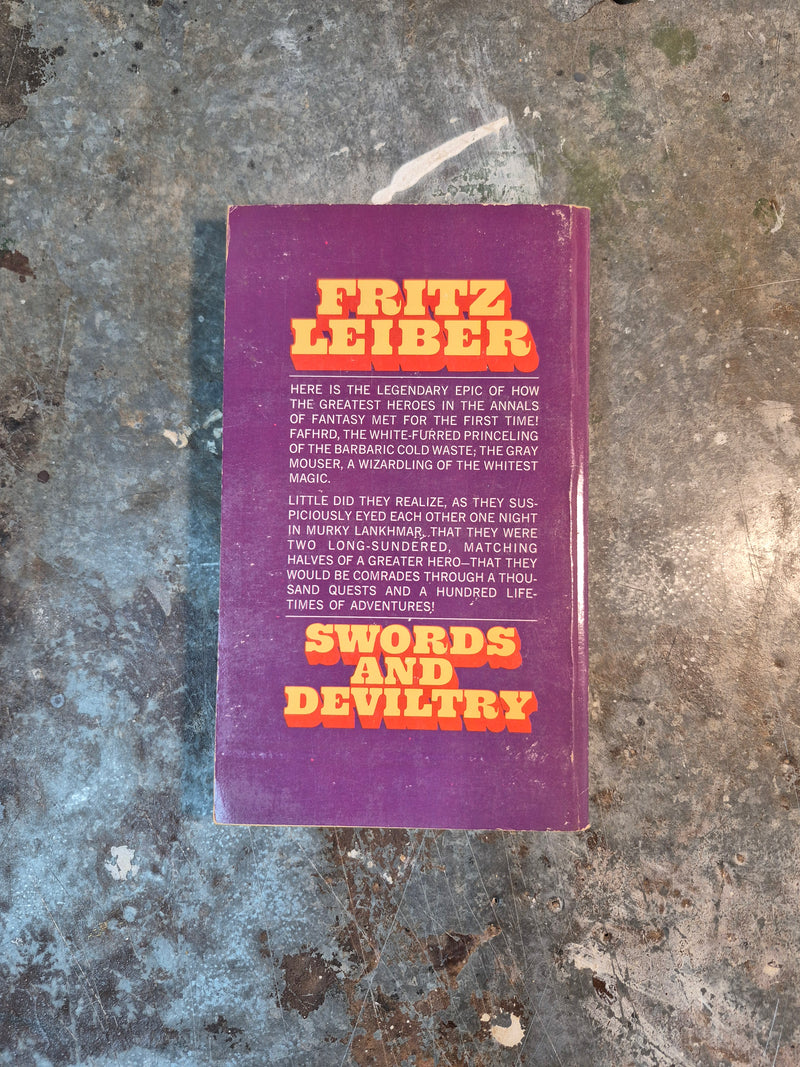 Swords And Deviltry - Fritz Leiber