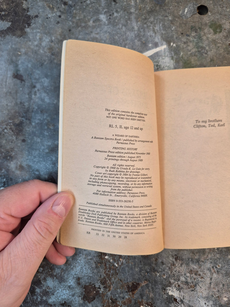 A Wizard Of Earthsea - Ursula K. Le Guin