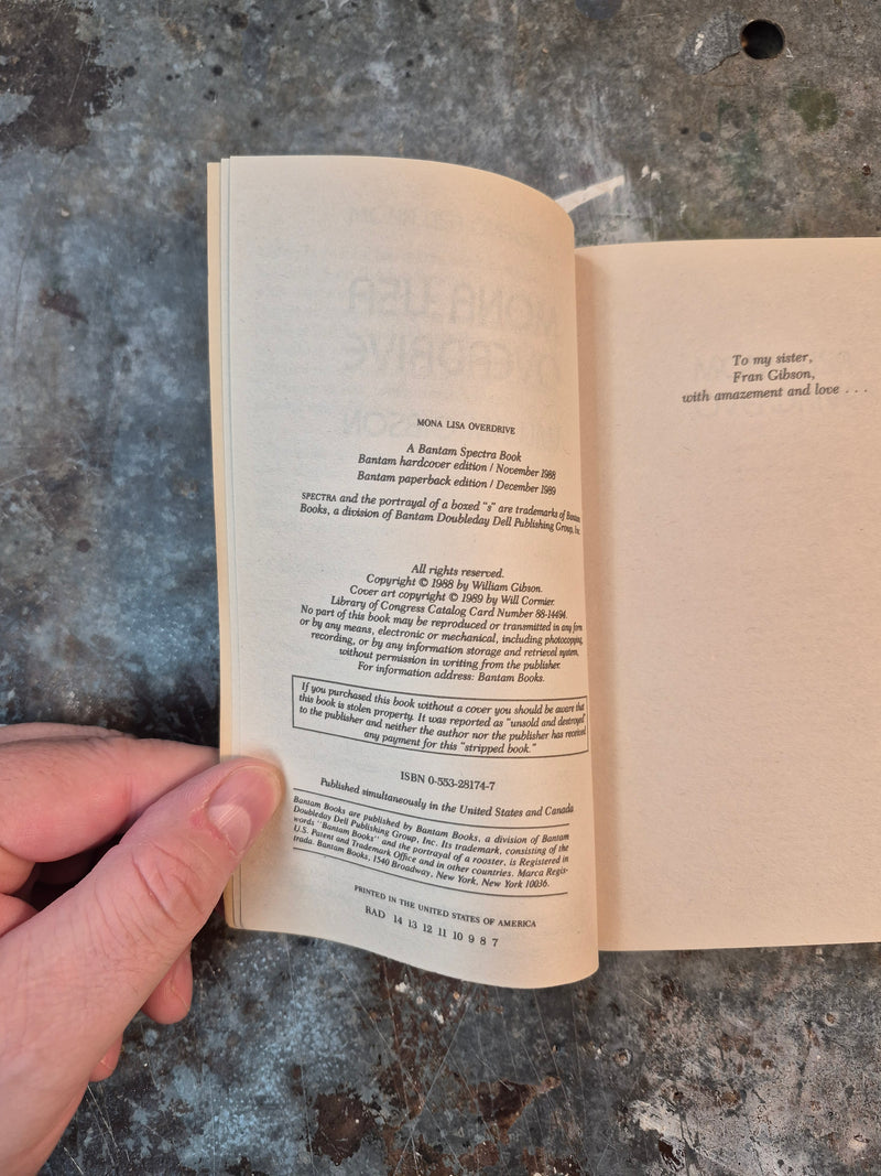 Mona Lisa Overdrive - William Gibson