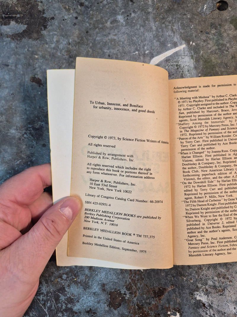 Nebula Award Stories 8 - Isaac Asimov (editor)