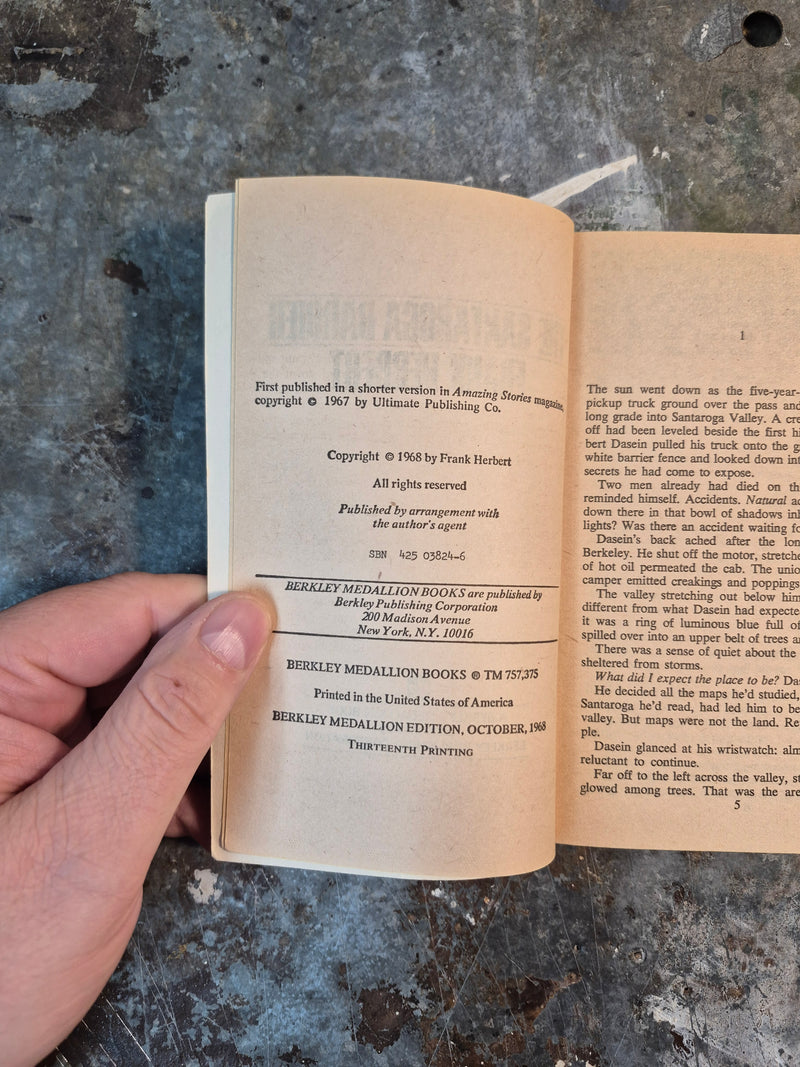 The Saratoga Barrier - Frank Herbert