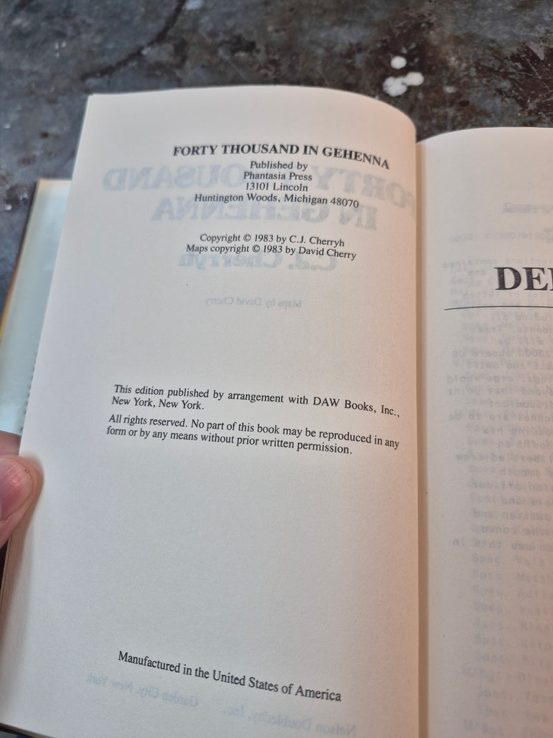 Forty Thousand In Gehenna - C. J. Cherryh