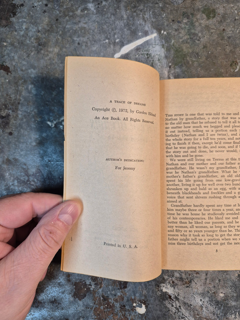 A Trace Of Dreams - Gordon Eklund