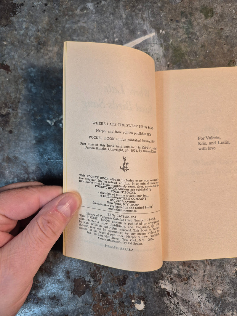 Where Late The Sweet Birds Sang - Kate Wilhelm