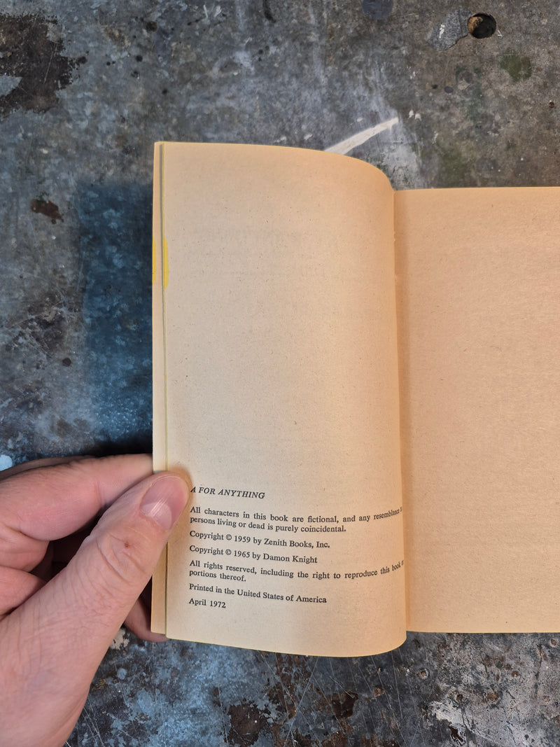 A For Anything - Damon Knight