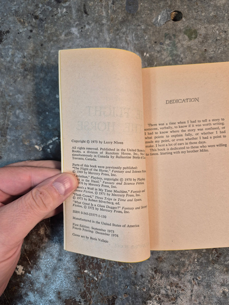 The Flight Of The Horse - Larry Niven