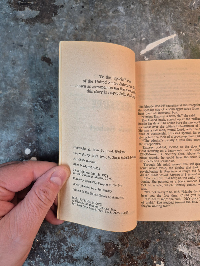 Under Pressure - Frank Herbert