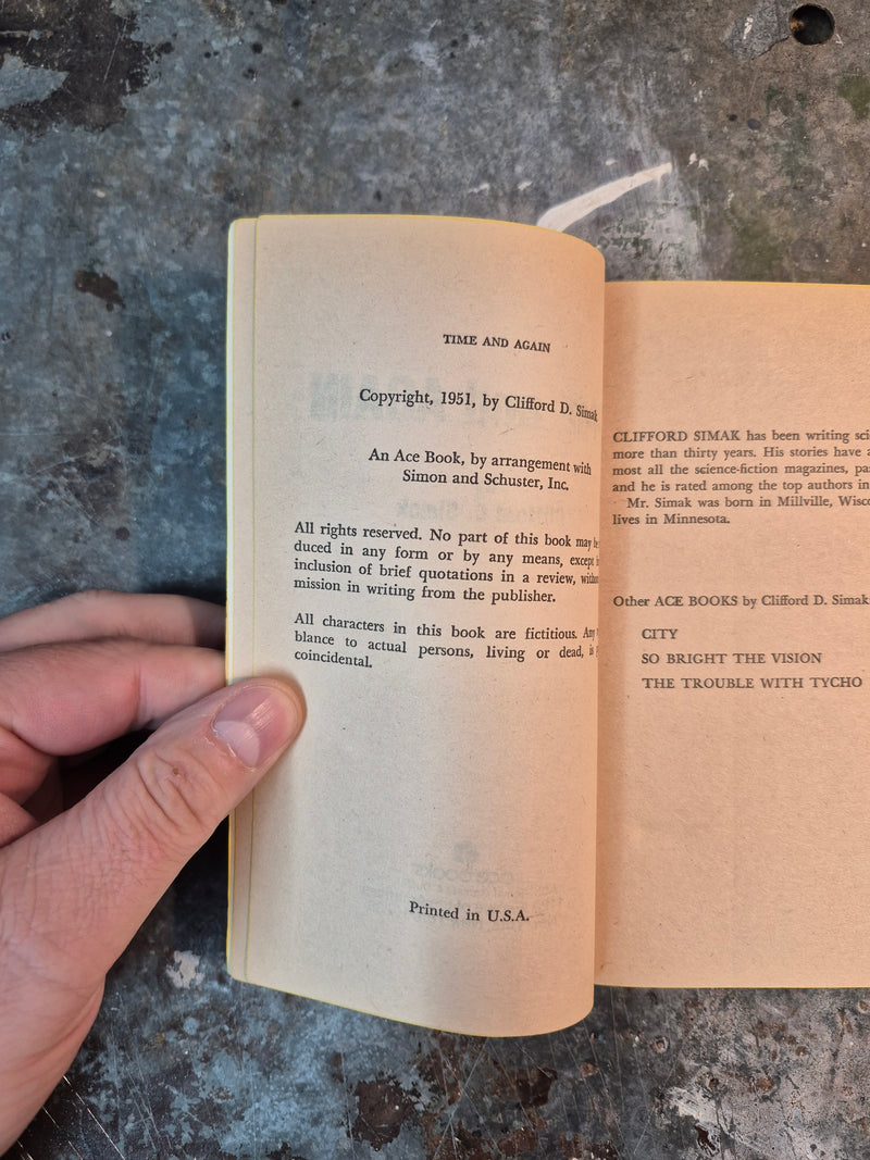 Time And Again - Clifford D. Simak