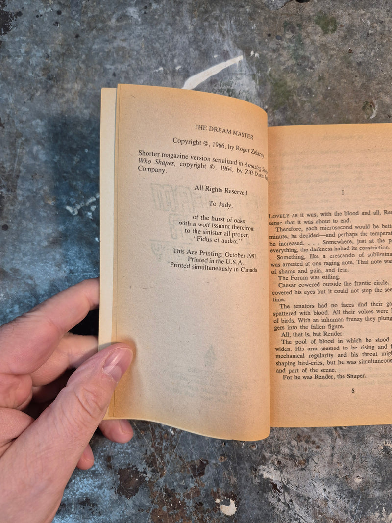The Dream Master - Roger Zelazny