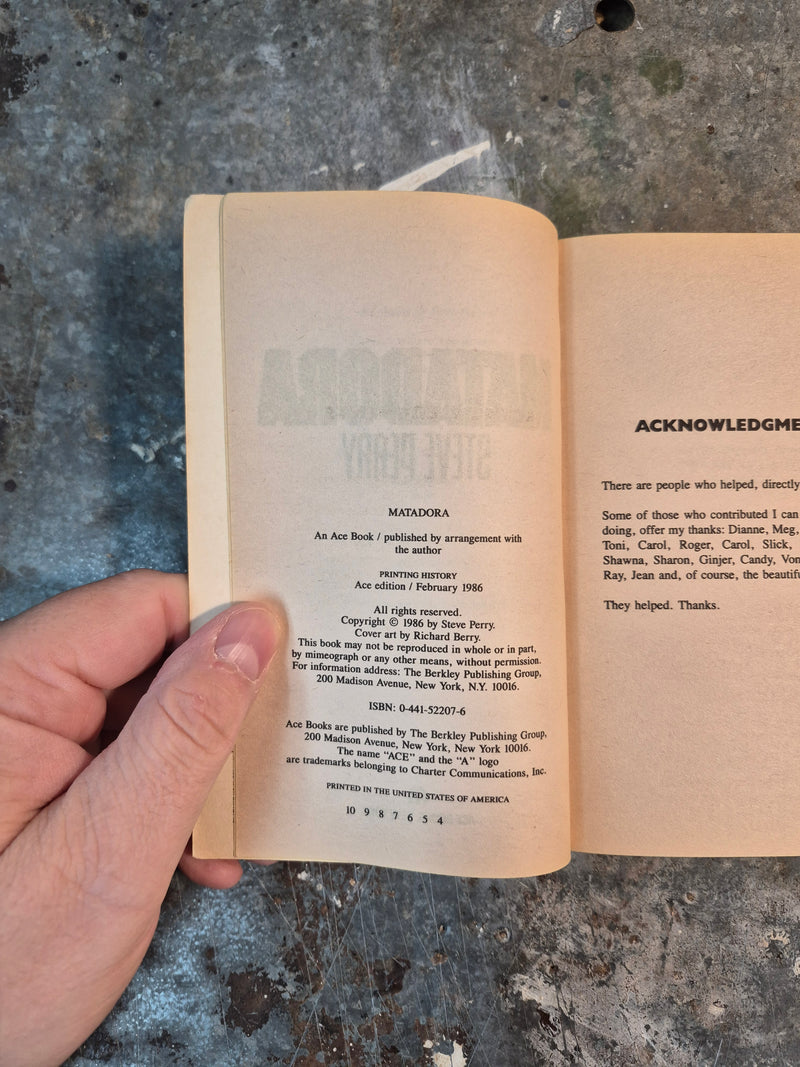 Matadora - Steve Perry