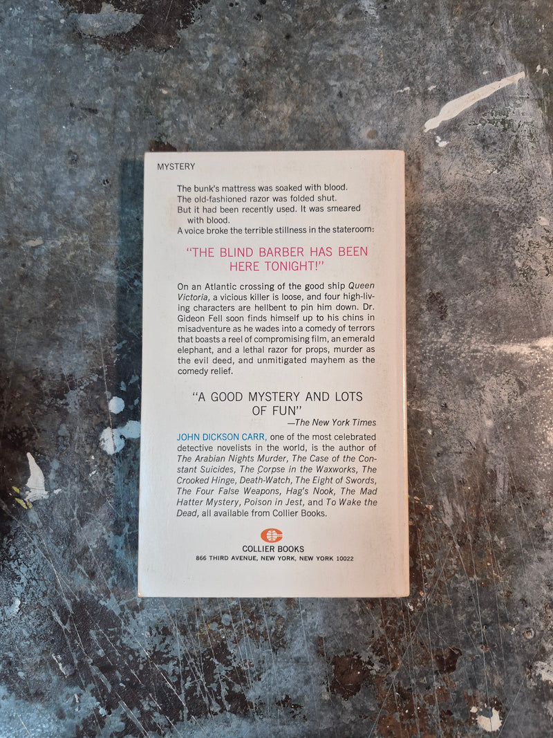 The Blind Barber - John Dickson Carr
