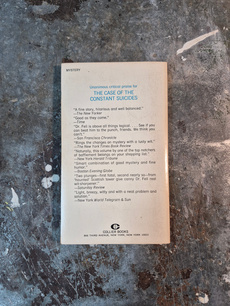 The Case Of Constant Suicides - John Dickson Carr