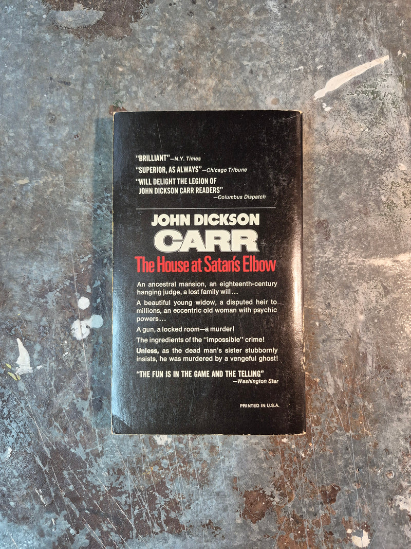 The House At Satan's Elbow - John Dickson Carr