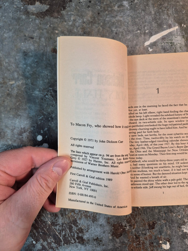 Deadly Hall - John Dickson Carr