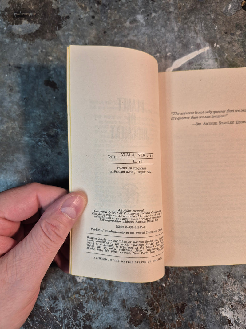 Planet Of Judgement - Joe Haldeman