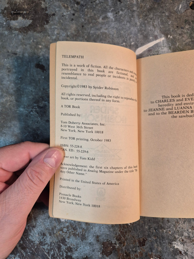 Telempath - Spider Robinson