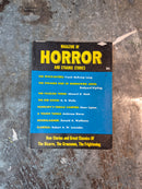 Magazine Of Horror And Strange Stories - Volume 1 No 2 November 1963