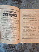 Exploring The Unknown - Volume 10 No 1 December 1969
