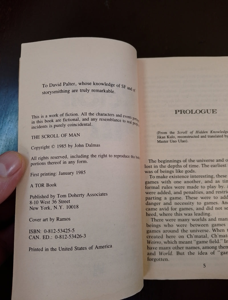 The Scroll Of Man - John Dalmas