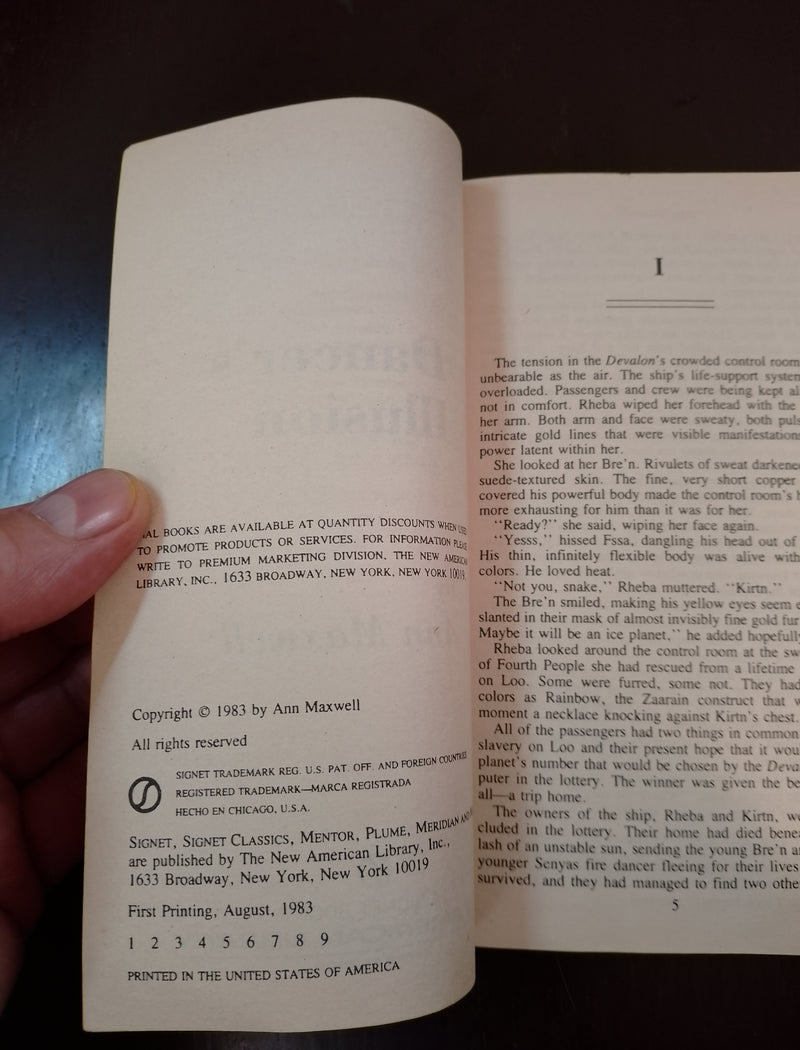 Dancer's Illusion - Ann Maxwell