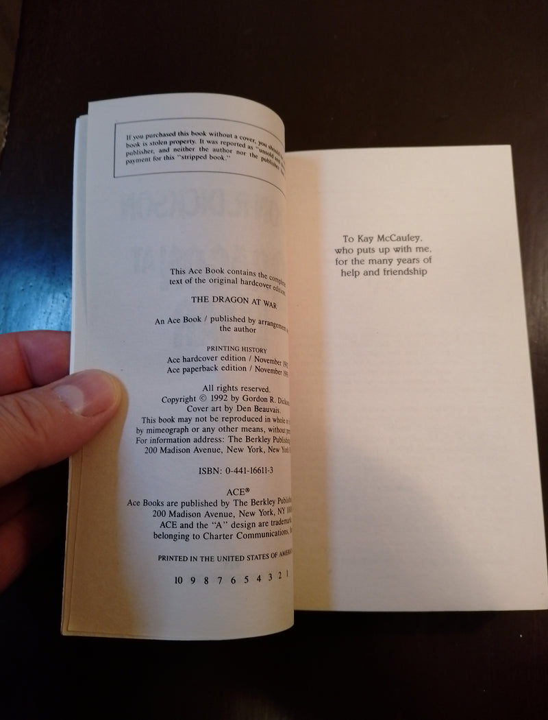 The Dragon At War - Gordon R. Dickson