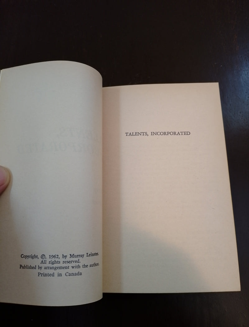 Talents, Incorporated - Murray Leinster