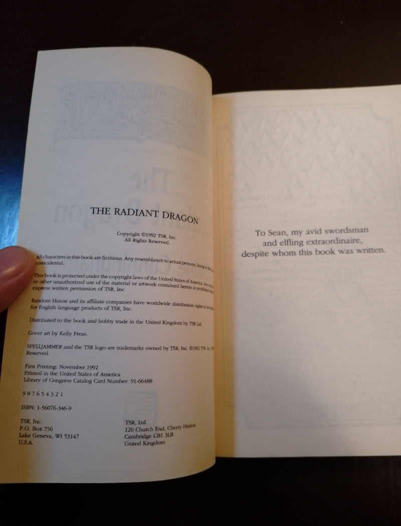 The Radiant Dragon: The Cloakmaster Cycle 4 (Spelljammer) - Elaine Cunningham