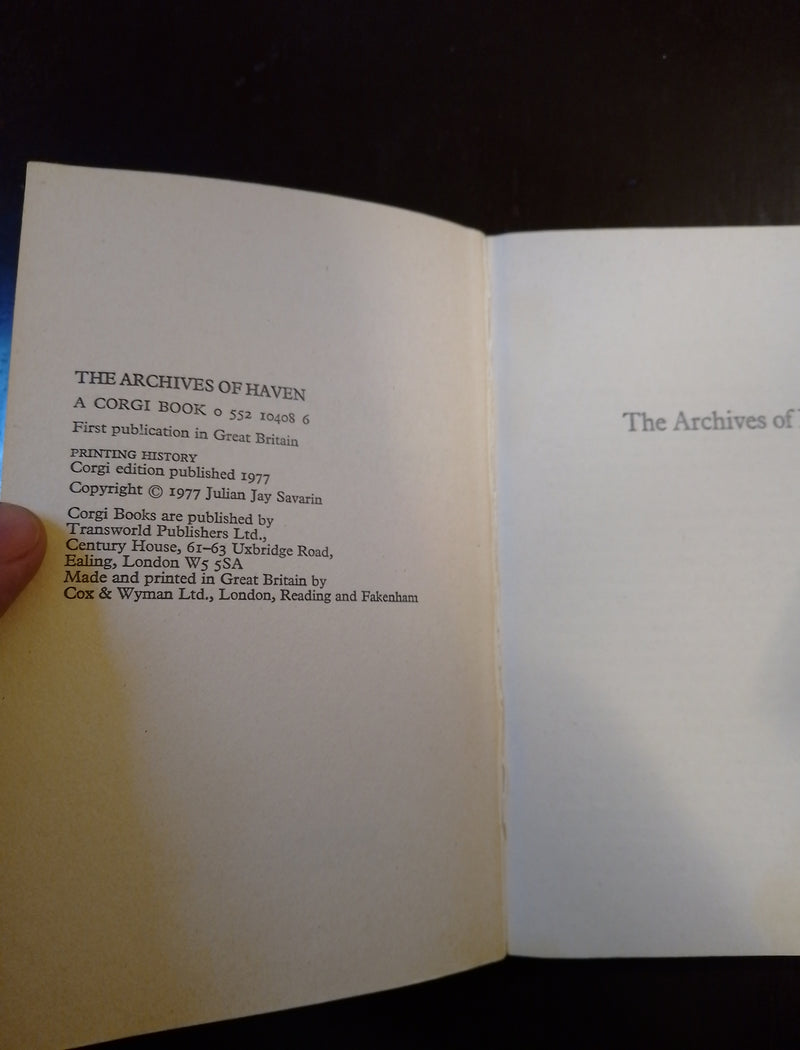 Lemmus III: The Archives of Haven - Julian Jay Savarin