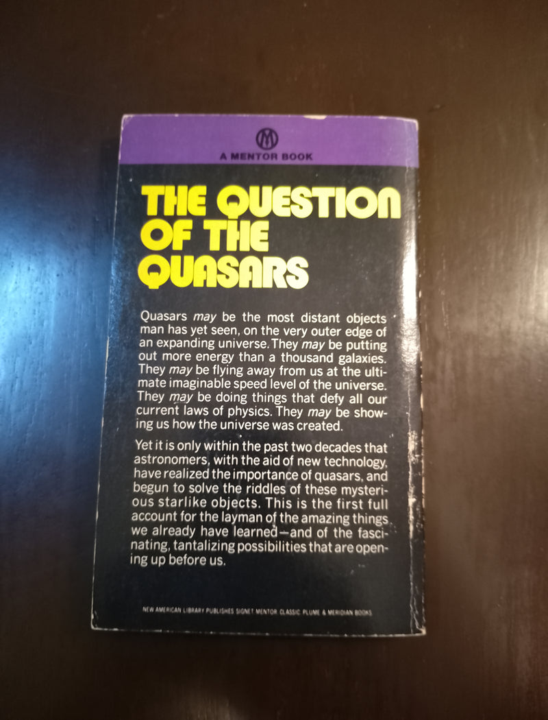 In Quest Of Quasars - Ben Bova