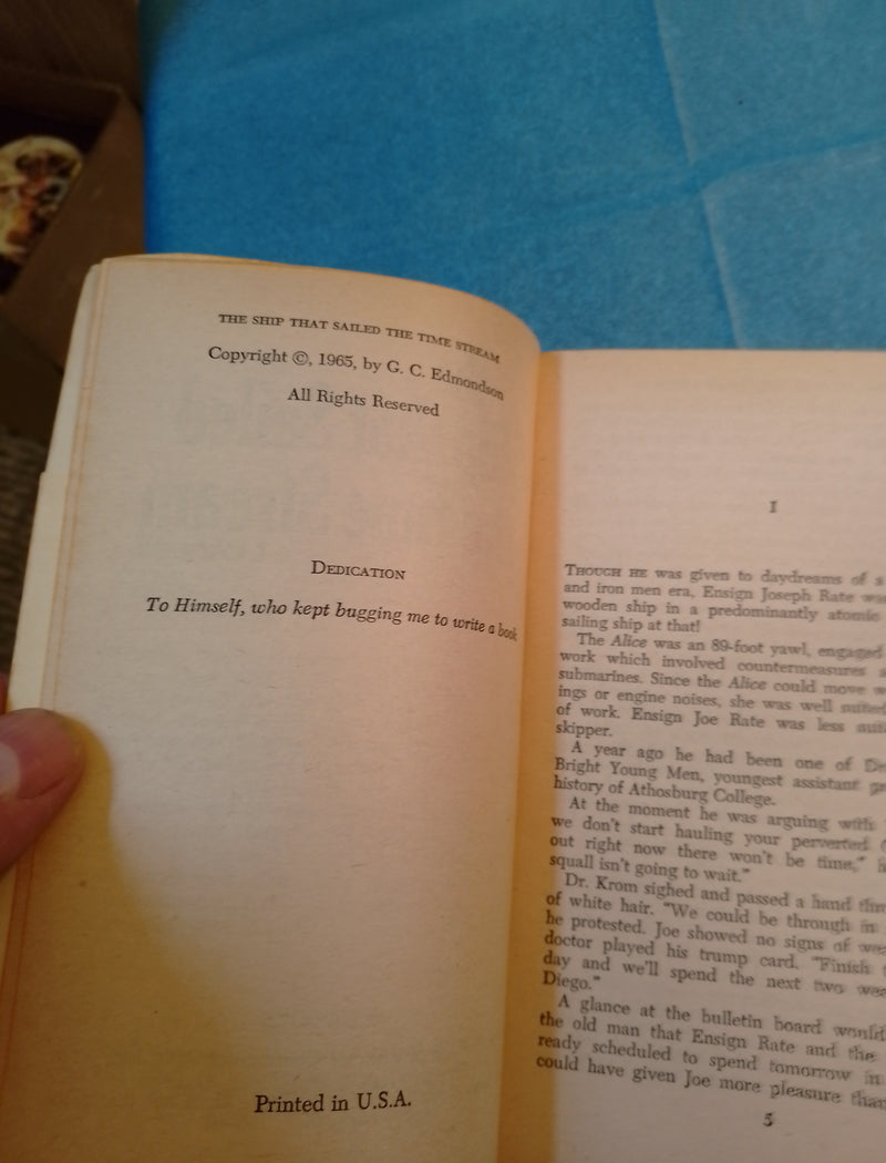 The Ship That Sailed The Time Stream - G. C. Edmondson