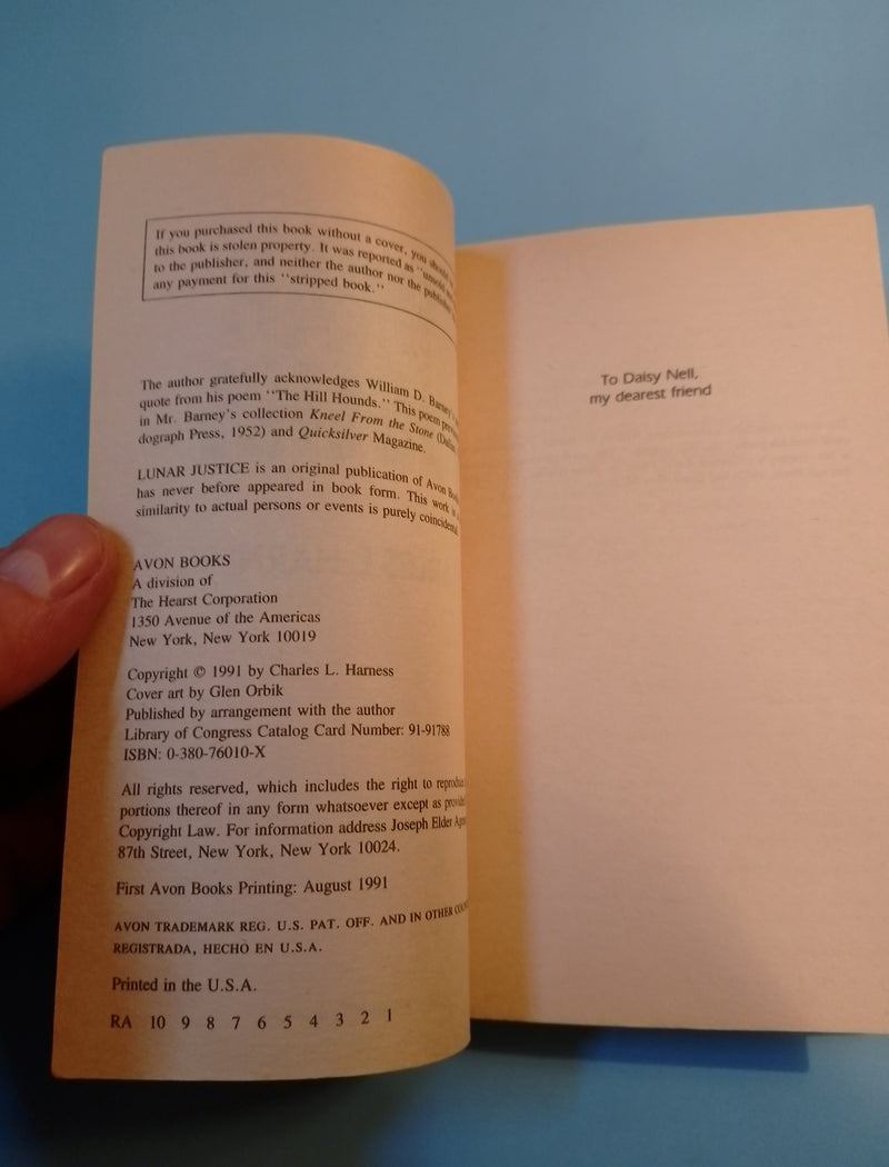 Lunar Justice - Charles L. Harness